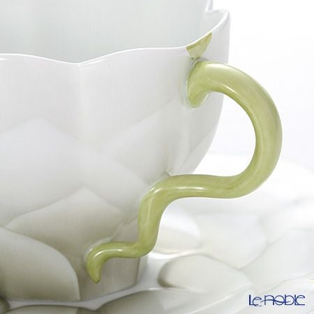 ヘレンド CAME3 04740-0-00 ティーカップ＆ソーサー 200ml（グリーン）