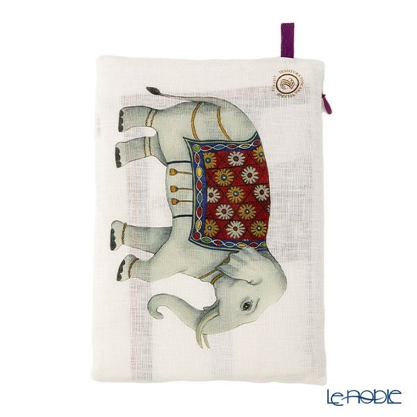 テシトゥーラ トスカーナ テレリーエ ナプキン 46×46cm 4枚セット マハラジャ 100%リネン ポーチ付