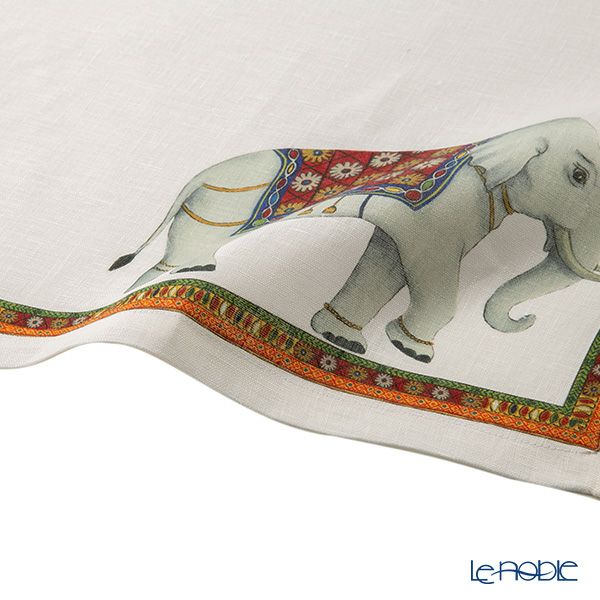 テシトゥーラ トスカーナ テレリーエ ナプキン 46×46cm 4枚セット マハラジャ 100%リネン ポーチ付