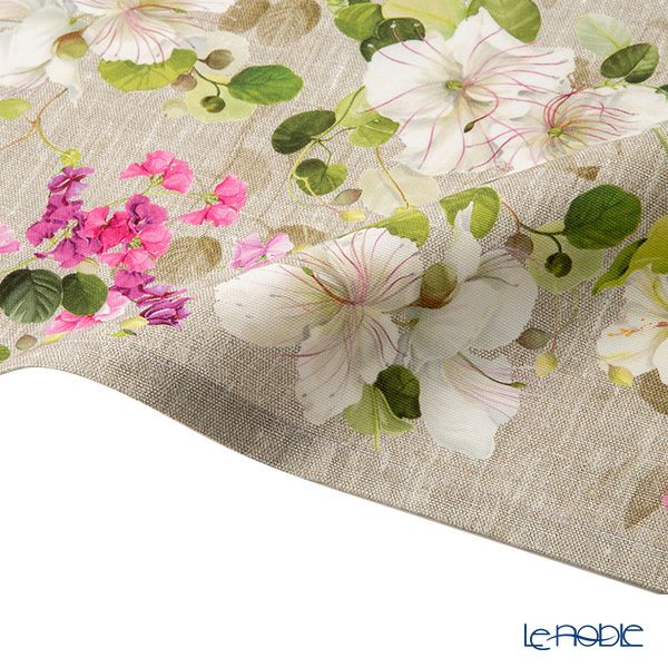 テシトゥーラ トスカーナ テレリーエ ナプキン 46×46cm 4枚セット ブロッサム 100%コットン ポーチ付