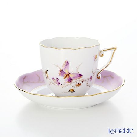 ヘレンド エデン EDENS-1 20706-0-00 コーヒーカップ＆ソーサー 160ml（チョウ）