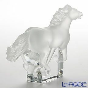 ラリック カザック 置物 馬 11cm クリア 1204800