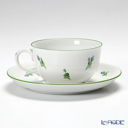 アウガルテン（AUGARTEN） ウィンナーフラワー（5089E） ヒルガオ ティーカップ＆ソーサー（S） 200ml（001）