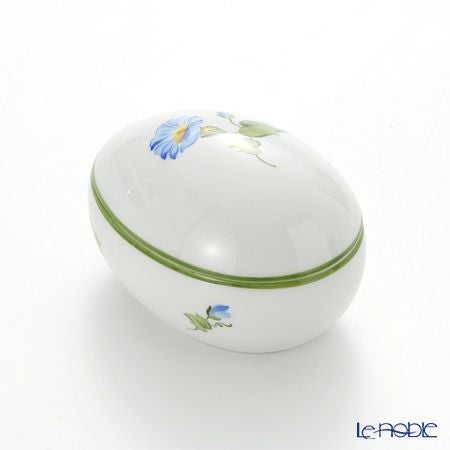 アウガルテン（AUGARTEN） ウィンナーフラワー（5089E） ヒルガオ エッグシェイプボックス（606）