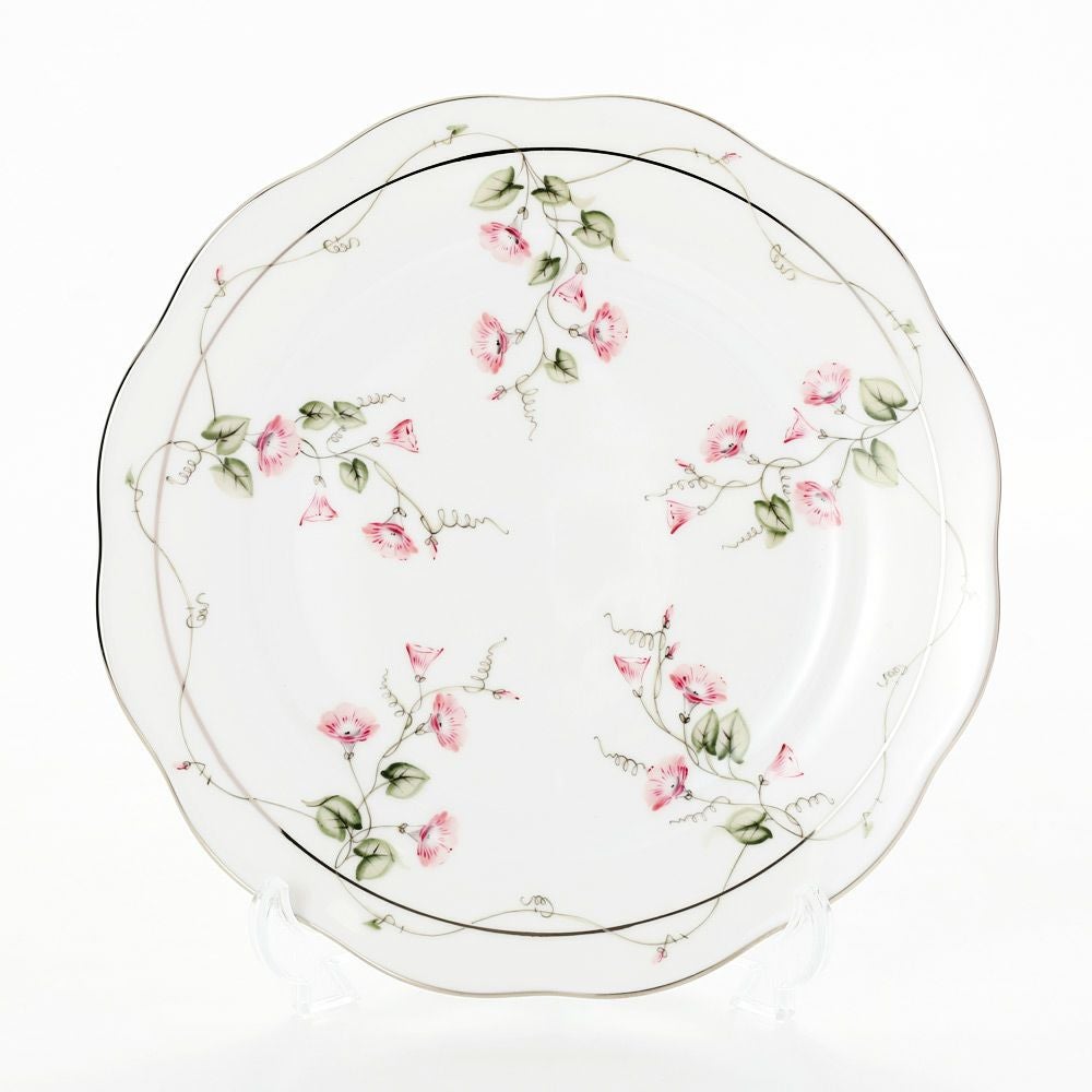 ヘレンド モーニンググローリー ピンクプラチナ 20517-0-00 プレート 19cm