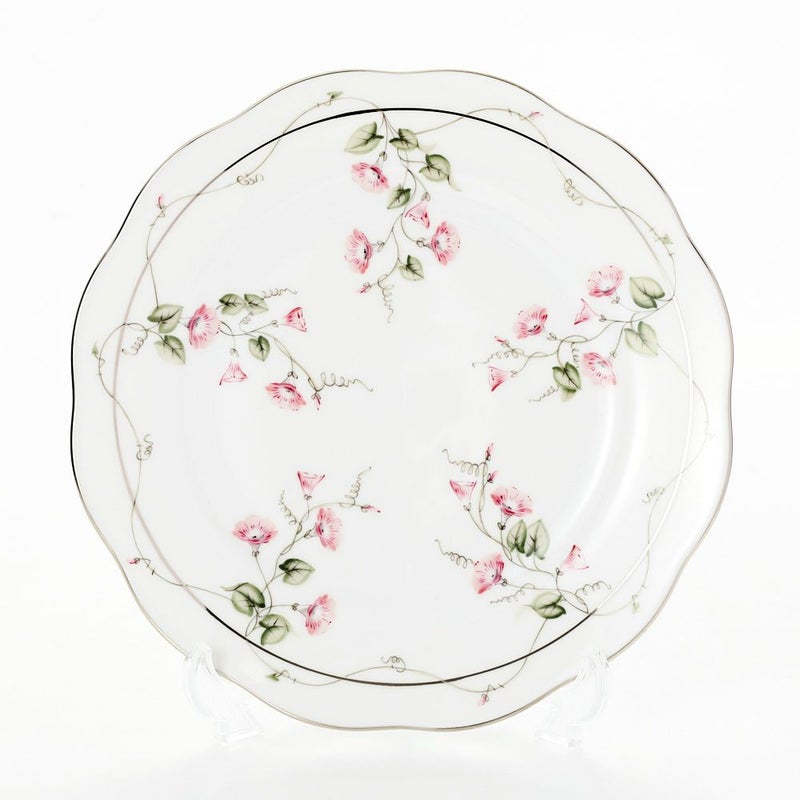ヘレンド モーニンググローリー ピンクプラチナ 20517-0-00 プレート 19cm