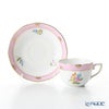 ヘレンド (HEREND) ローズチューリップ ピンク RTFP 20711-0-00 モカカップ＆ソーサー 100ml