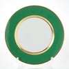 アウガルテン（AUGARTEN） エメラルドグリーン（6725E） ゴールドリム チャージャープレート 28cm（001）