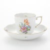 ヘレンド サックスブーケ BS-6 00707-0-00 モカカップ＆ソーサー 150ml