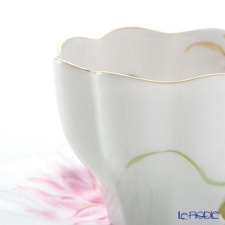 ヘレンド ダリア DAHLIA1 04740-0-00 ティーカップ＆ソーサー 200ml（ピンク）