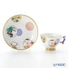ヘレンド シノワズリ（中国趣味） 昔話 CON 03371-021 マンダリン スモールカップ＆ソーサー