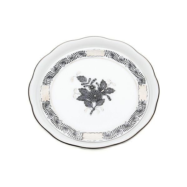 ヘレンド アポニーブラックプラチナ ANG-PT 00341-0-00 コースター10cm