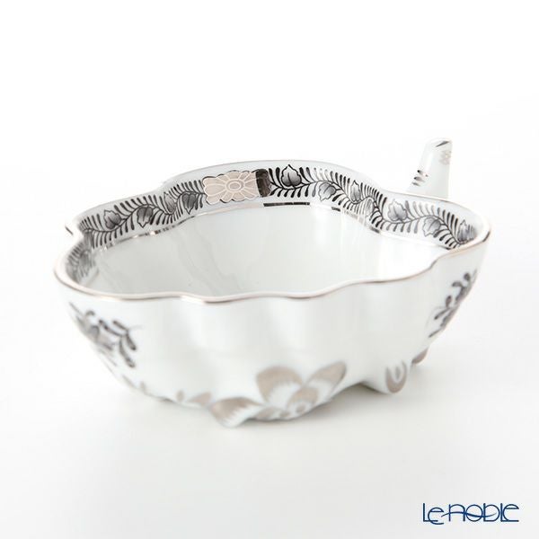 ヘレンド アポニーブラックプラチナ 00492-0-00 オープンシュガー 10.5cm