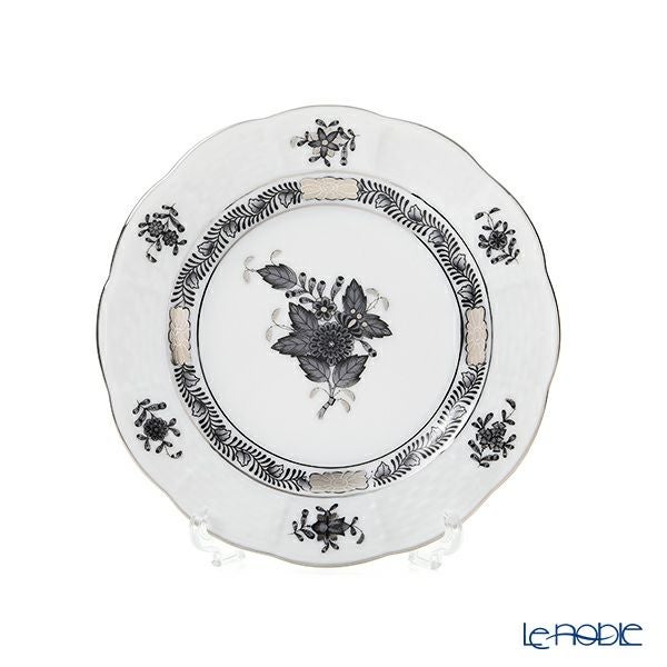 ヘレンド アポニーブラックプラチナ ANG-PT 00512-0-00 プレート 12.5cm