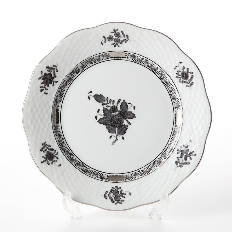 ヘレンド (HEREND) アポニーブラックプラチナ 00517-0-00 プレート 19cm