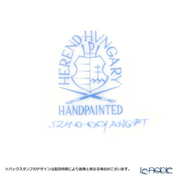 ヘレンド (HEREND) アポニーブラックプラチナ ANG-PT プレート 25cm 00524-0-00