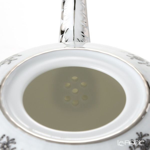 ヘレンド アポニーブラックプラチナ 00606-0-09 ティーポット ローズ 800ml