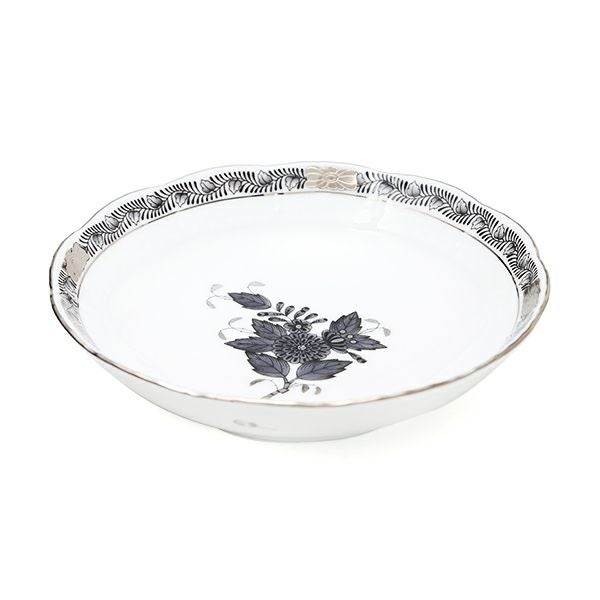 ヘレンド アポニーブラックプラチナ ANG-PT 00704-1-00 フルーツボウル 13.5cm
