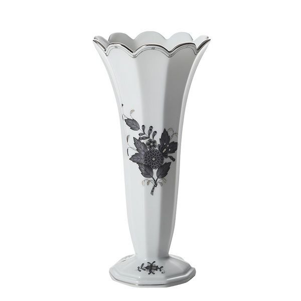 ヘレンド アポニーブラック プラチナ ANG-PT ベース 22cm 07075-0-00