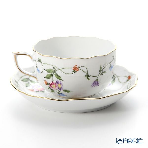 ヘレンド (HEREND) イモラ多彩 IAVT 00724-0-00 ティーカップ＆ソーサー 200ml