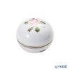 ヘレンド ウィーンのバラ プラチナ VGR-PT ラウンドボックス 8cm 06033-0-00