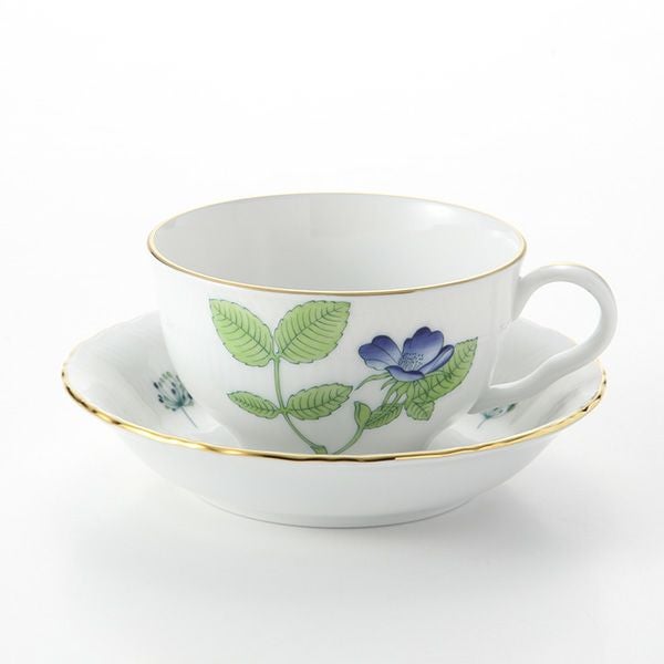 ヘレンド ハーブガーデン（イングレース） ティーカップ＆ソーサー 215ml
