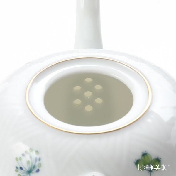 ヘレンド ハーブガーデン（イングレース） ティーポット（ローズ） 425ml