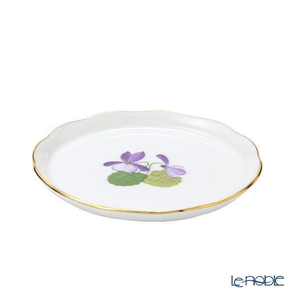 ヘレンド バイオレット（ゴールド） VIOLET 00341-0-00 コースター10cm