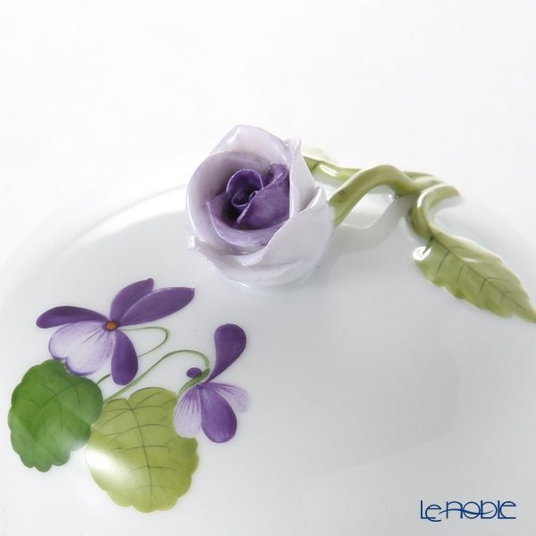 ヘレンド バイオレット（ゴールド） VIOLET 00394-0-09 プチブーリエ 12.5cm