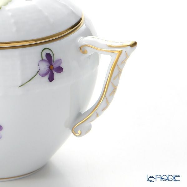 ヘレンド バイオレット（ゴールド） VIOLET 00472-0-09 シュガーポット ローズ 200ml