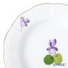 ヘレンド バイオレット（ゴールド） VIOLET 00512-0-00 プレート 12.5cm