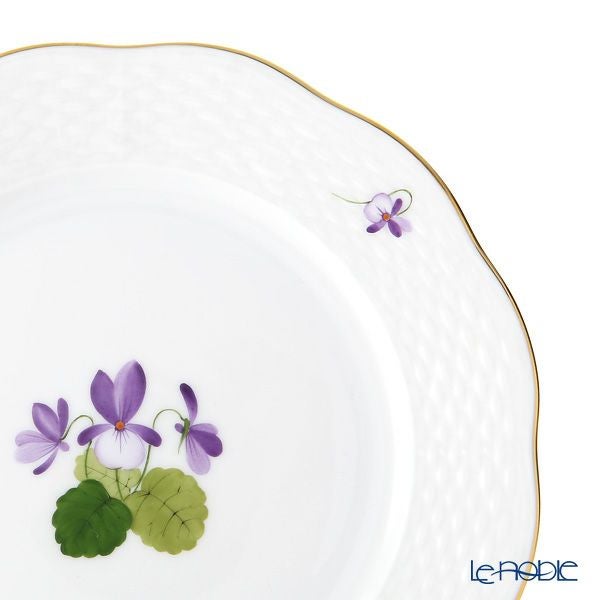 ヘレンド (HEREND) バイオレット（ゴールド） VIOLET 00517-0-00 プレート 19cm