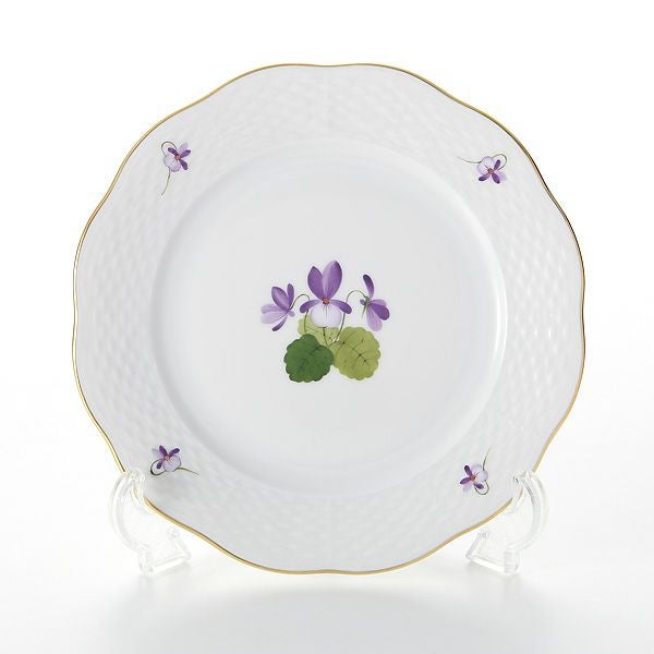 ヘレンド (HEREND) バイオレット（ゴールド） VIOLET 00517-0-00 プレート 19cm