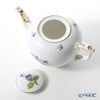 ヘレンド バイオレット（ゴールド） VIOLET 00606-0-09 ティーポット ローズ 800ml