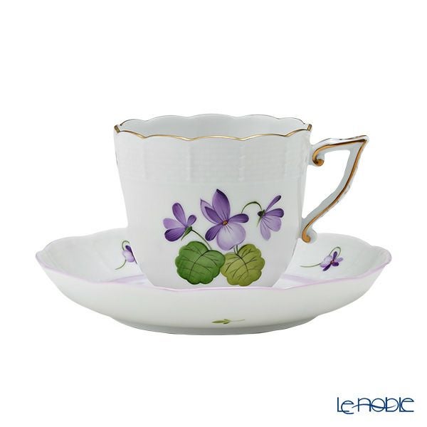 ヘレンド バイオレット（ゴールド） VIOLET 00706-0-00 コーヒーカップ＆ソーサー 160ml