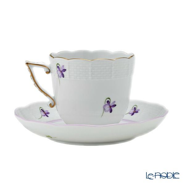 ヘレンド バイオレット（ゴールド） VIOLET 00706-0-00 コーヒーカップ＆ソーサー 160ml