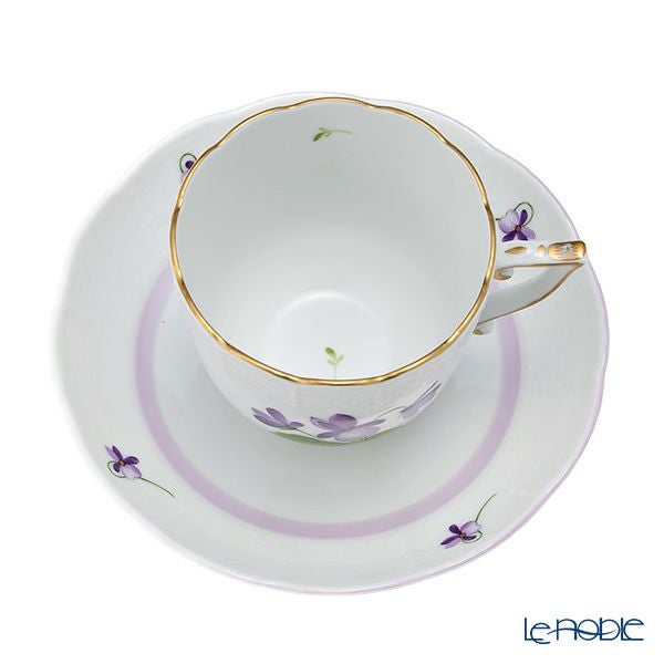 ヘレンド バイオレット（ゴールド） VIOLET 00706-0-00 コーヒーカップ＆ソーサー 160ml