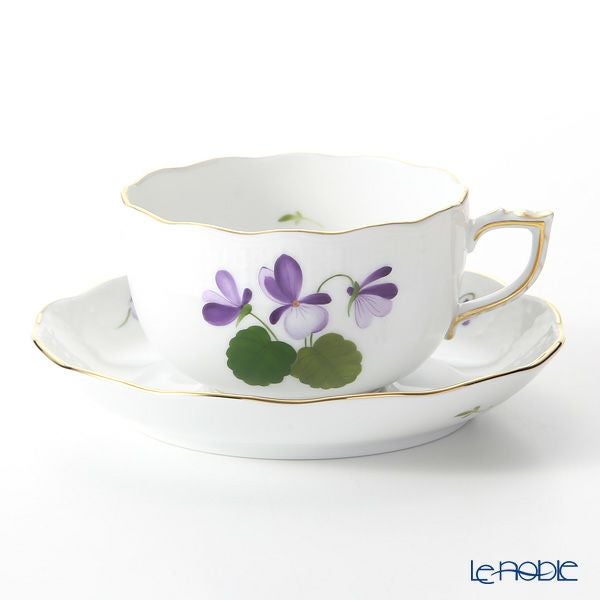 ヘレンド (HEREND) バイオレット（ゴールド） VIOLET 00724-0-00 ティーカップ＆ソーサー 200ml