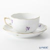 ヘレンド (HEREND) バイオレット（ゴールド） VIOLET 00724-0-00 ティーカップ＆ソーサー 200ml