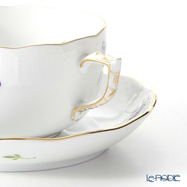 ヘレンド (HEREND) バイオレット（ゴールド） VIOLET 00724-0-00 ティーカップ＆ソーサー 200ml
