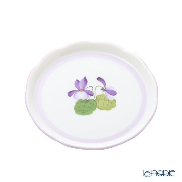 ヘレンド バイオレット（ライラック） VIOLETL 00341-0-00 コースター10cm