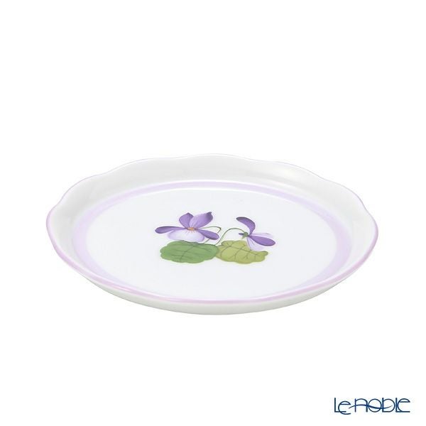 ヘレンド バイオレット（ライラック） VIOLETL 00341-0-00 コースター10cm