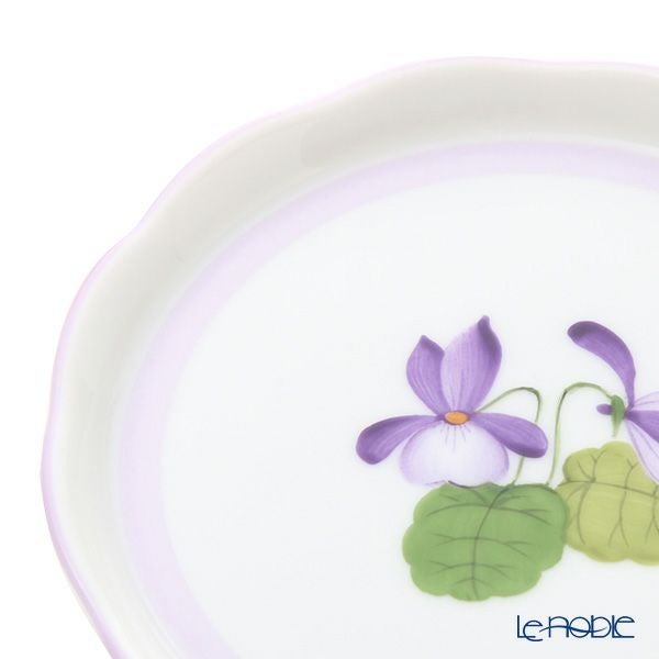 ヘレンド バイオレット（ライラック） VIOLETL 00341-0-00 コースター10cm