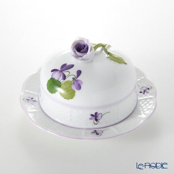 ヘレンド バイオレット（ライラック） VIOLETL 00394-0-09 プチブーリエ 12.5cm