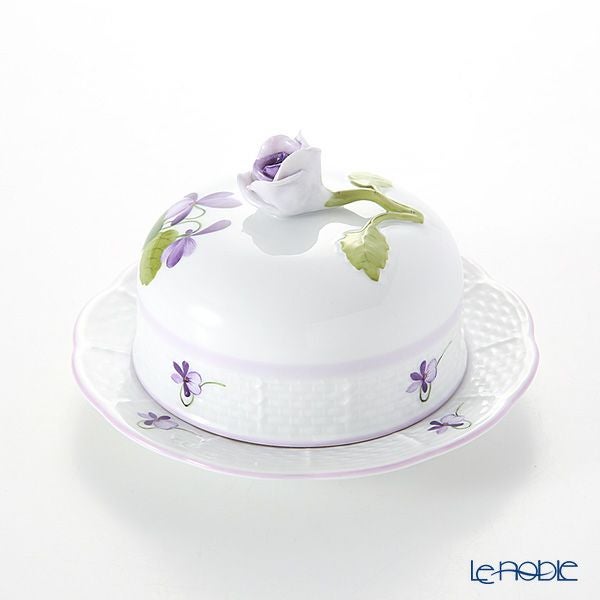 ヘレンド バイオレット（ライラック） VIOLETL 00394-0-09 プチブーリエ 12.5cm