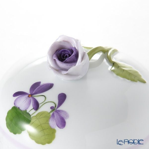 ヘレンド バイオレット（ライラック） VIOLETL 00394-0-09 プチブーリエ 12.5cm