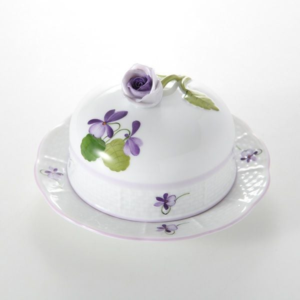 ヘレンド バイオレット（ライラック） VIOLETL 00394-0-09 プチブーリエ 12.5cm