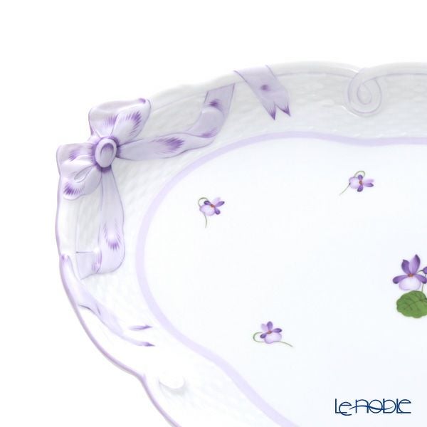 ヘレンド バイオレット（ライラック） VIOLETL 00400-0-00 パーティートレイ 38cm