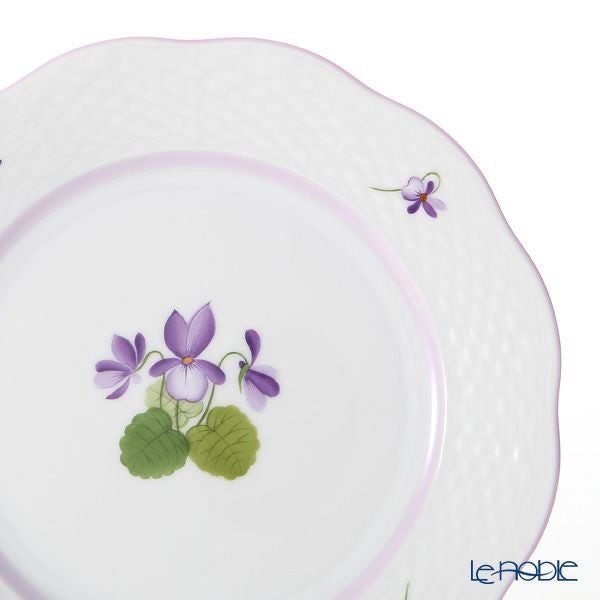 ヘレンド バイオレット（ライラック） VIOLETL 00517-0-00 プレート 19cm