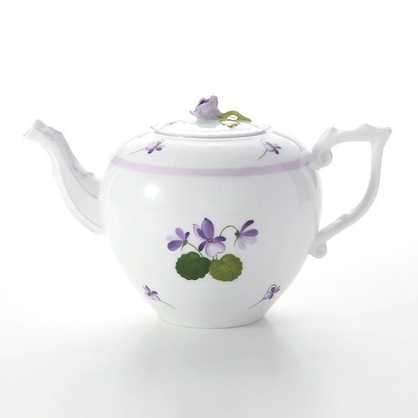 ヘレンド バイオレット（ライラック） VIOLETL 00606-0-09 ティーポット ローズ 800ml